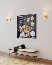 Indlæs billede til gallerivisning Queen of Africa (100 x 100 cm)