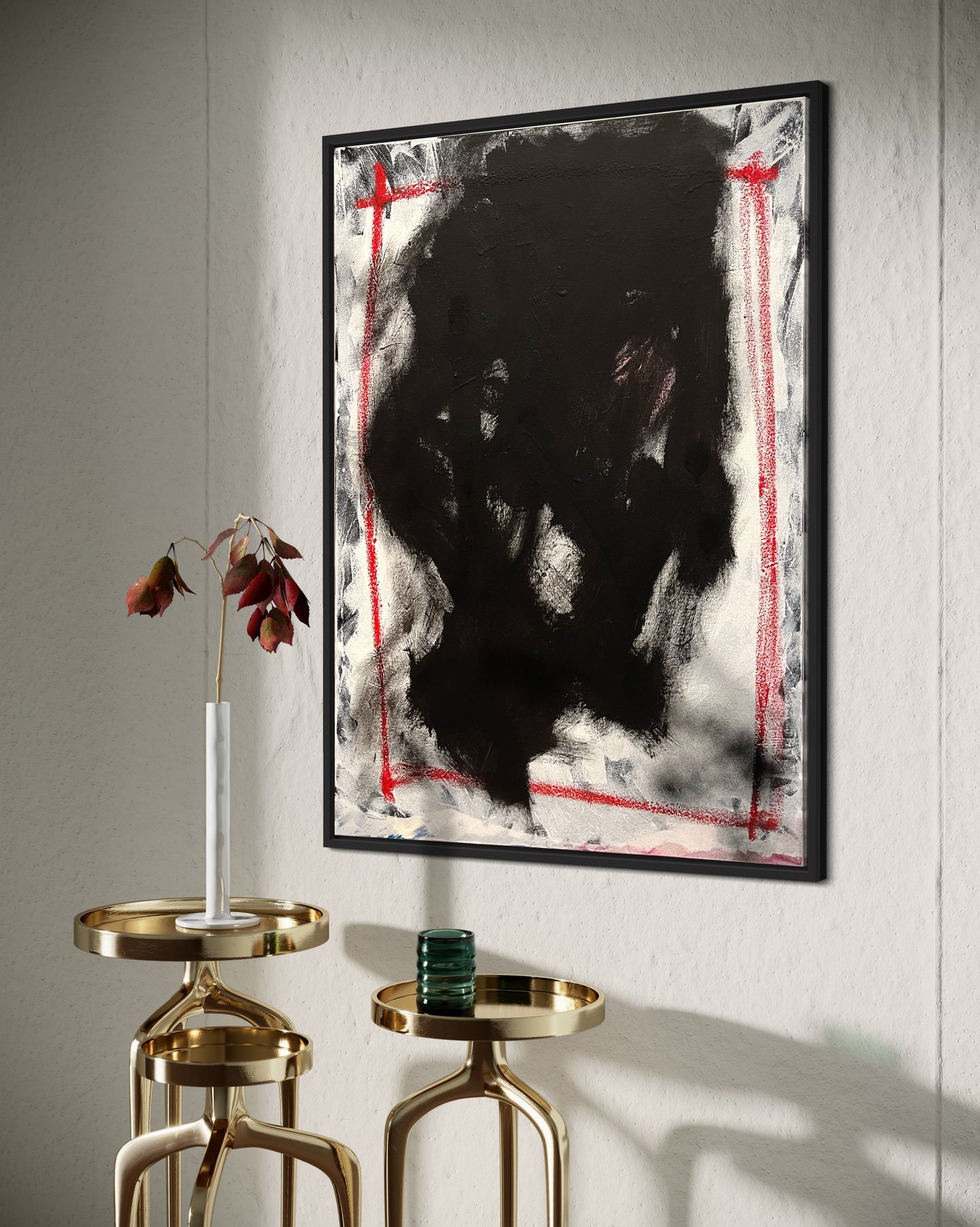 Red frame
