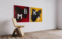 Indlæs billede til gallerivisning M-B (100 x 100 cm)