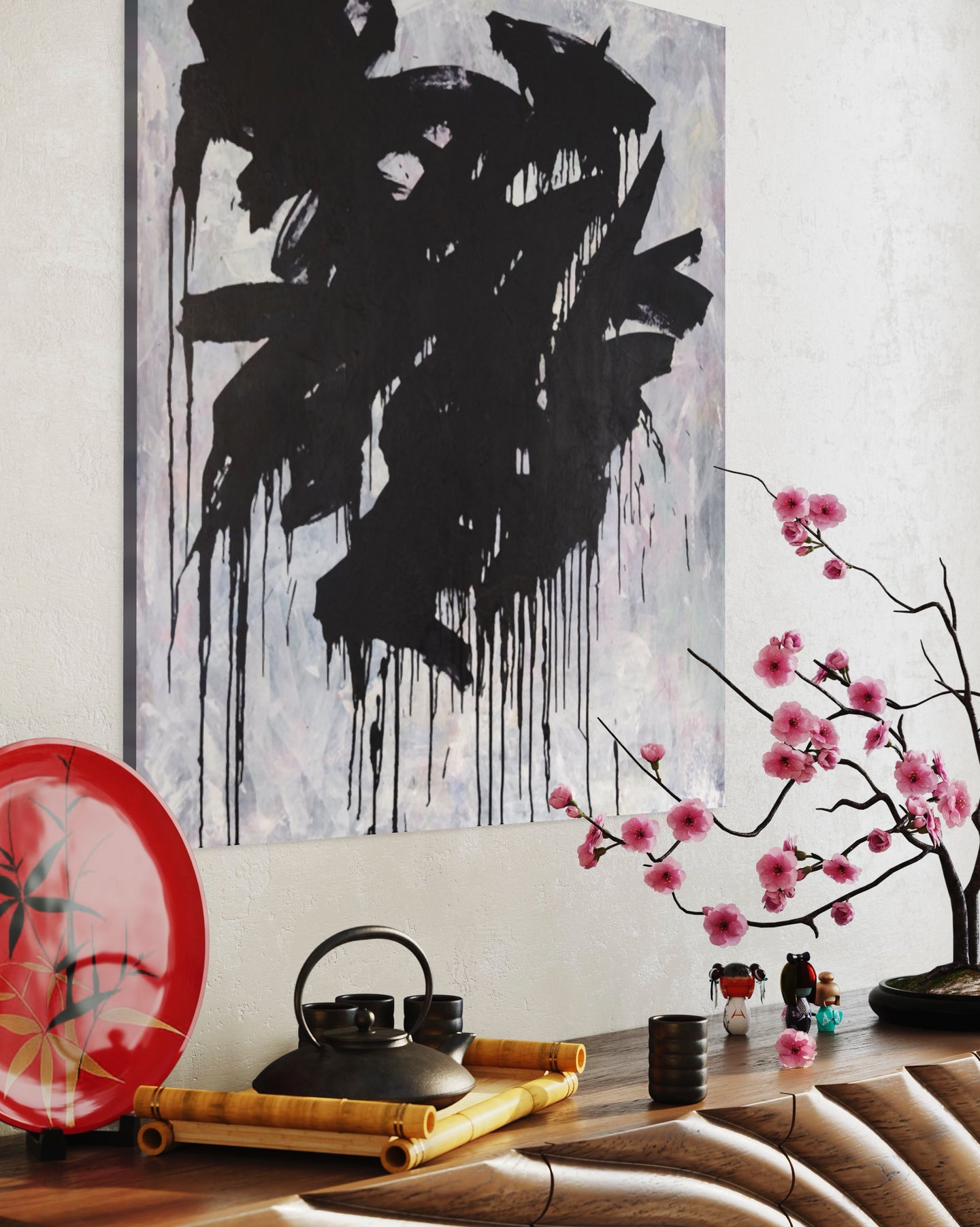 Grudge (100 x 100 cm)