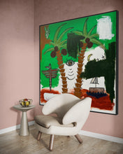 Indlæs billede til gallerivisning Palm beach (150 x 150 cm)