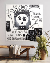 Indlæs billede til gallerivisning El Diablo (150 x 150 cm)