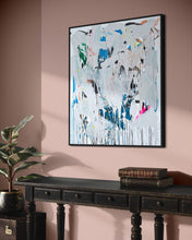 Indlæs billede til gallerivisning Great waterfall (100 x 120 cm)