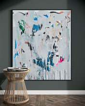 Indlæs billede til gallerivisning Great waterfall (100 x 120 cm)