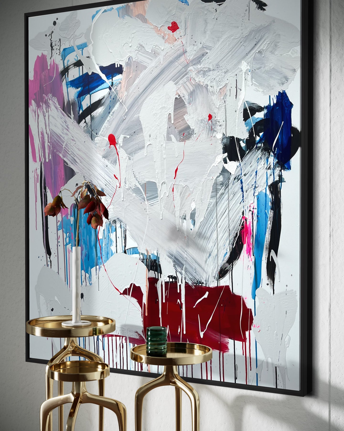 Nothing to talk about (100 x 120 cm)