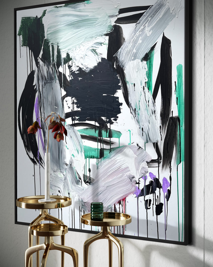 Green lantern (100 x 120 cm)