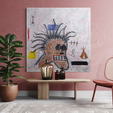 Indlæs billede til gallerivisning Indian giver (150 x 150 cm)