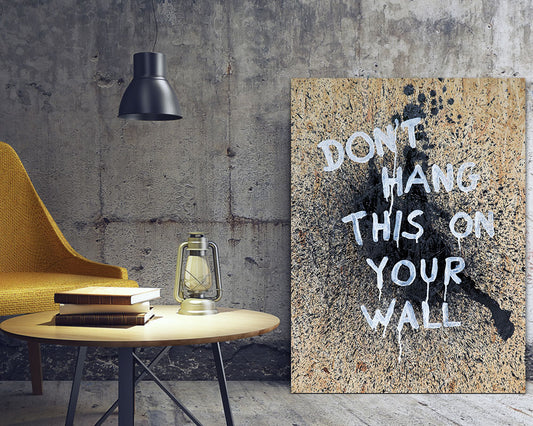Don't hang this on your wall