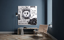 Indlæs billede til gallerivisning El Diablo (150 x 150 cm)