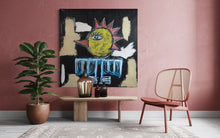 Indlæs billede til gallerivisning Chick (150 x 150 cm)