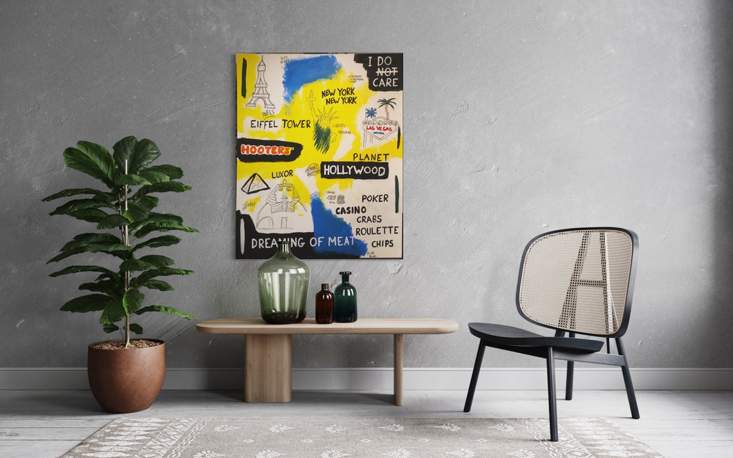 Vegas (100 x 120 cm)